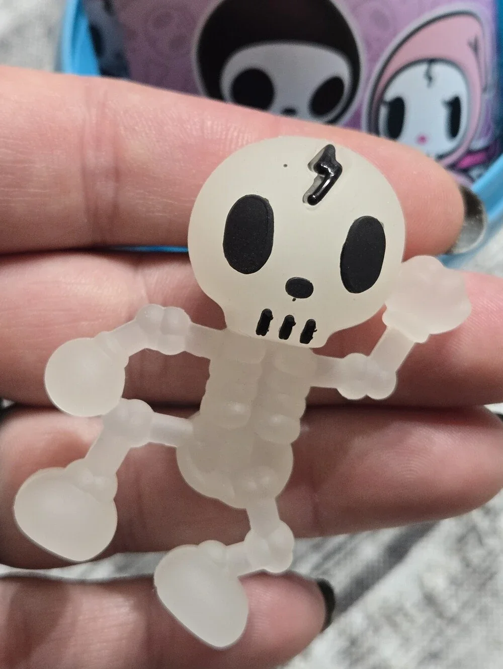 Tokidoki ‘Til Death Do Us Part Chase Glow In The Dark Chase Figure HTF Skeleton